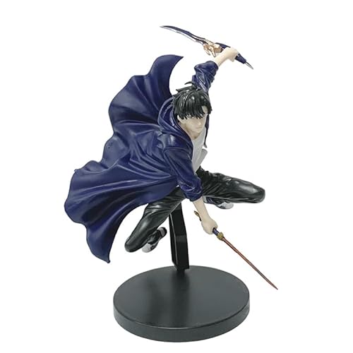 REOZIGN Sung JinWoo, PVC-Kampffigur, handgefertigtes Modell, Sammlerdekoration, Geschenk für Anime-Fans (b) von REOZIGN