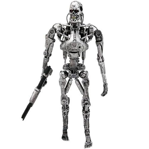 REOZIGN T800 Mobiles Krieger T800 Skelett Anime Figur 18 cm 7,1 Zoll PVC Cosplay Modell zum Sammeln Handwerk Geschenk von REOZIGN