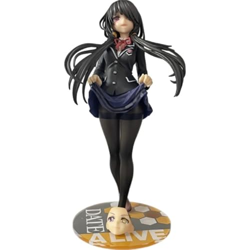 REOZIGN Tokisaki-Figur, Tokisaki Kurumi Uniform, Ersatzgesicht, Anime-Motiv, 23 cm, PVC, Souvenirs für Anime-Fans, Geschenke REOZIGN Tokisaki-Figur, Tokisaki Kurumi Uniform, Ersatzgesicht, Anime-Motiv, 23 cm, PVC, Souvenirs für Anime-Fans, Geschenke von REOZIGN