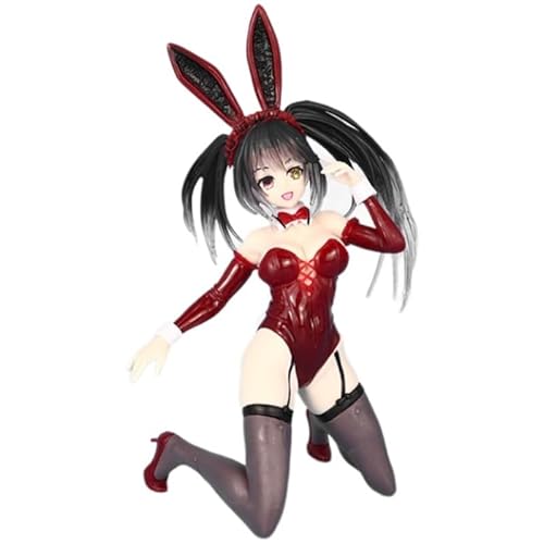 REOZIGN Tokisaki Kurumi Figur, Yatogami Tohka, kniende Gelenkfigur, 17 cm, handgefertigt, aus PVC, ideal für Anime-Fans. (a) von REOZIGN