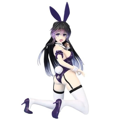 REOZIGN Tokisaki Kurumi Figur, Yatogami Tohka, kniende Gelenkfigur, 17 cm, handgefertigt, aus PVC, ideal für Anime-Fans. (b) von REOZIGN