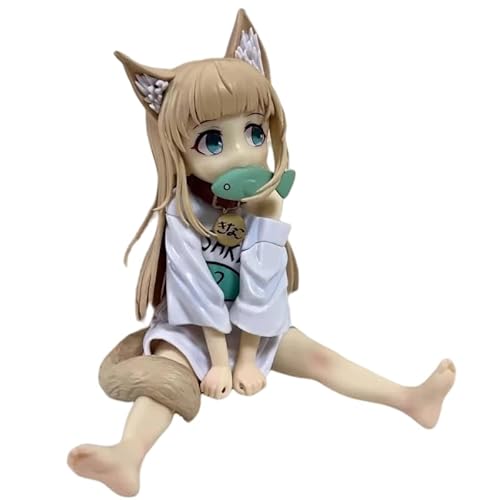 REOZIGN Tora Kinako Figur, sitzende Tora Kinako, 14 cm, handgefertigt, aus PVC, Sammlerstück, für Anime-Fans. REOZIGN Tora Kinako Figur, sitzende Tora Kinako, 14 cm, handgefertigt, aus PVC, Sammlerstück, für Anime-Fans. von REOZIGN