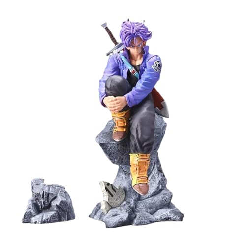 REOZIGN Trunks Figur, sitzende Trunks Figur Statue 28 cm PVC Characre Figur Cosplay Action-Figuren Modell Fans Anime Sammlerstück Geschenk von REOZIGN