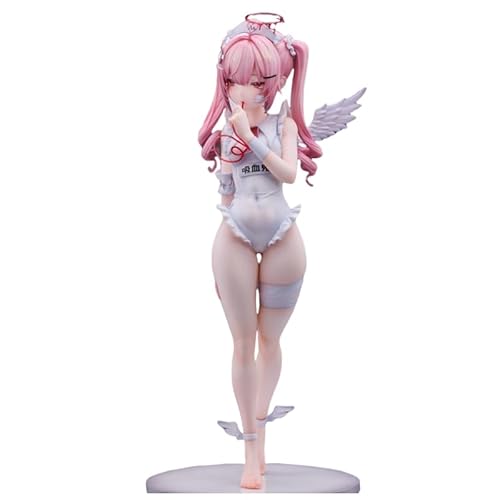 REOZIGN Tsukiyomi AI Krankenschwesterfigur, stehend, beweglich Tsukiyomi AI, 26 cm, handgefertigt, aus PVC, Geschenk für Anime-Fans (weiß) von REOZIGN