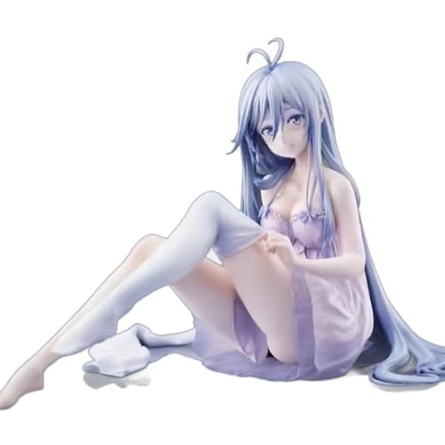 REOZIGN Vladilena Milize Figur, sitzend im Pyjama, Actionfigur 10 cm aus PVC, handgefertigt, Anime-Charaktermodell, Dekoration, Geschenke von REOZIGN