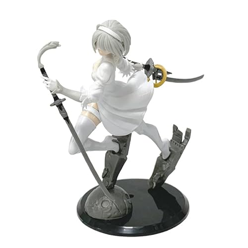 REOZIGN YoRHa2B Figur, Gelenkfigur YoRHa2B, 18 cm, Spielfigur, Modell aus PVC, handgefertigt, Sammlergeschenk (a) von REOZIGN