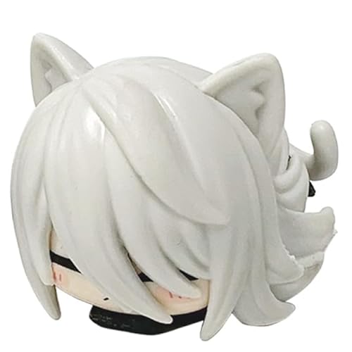 REOZIGN Yorha 2b A2-Figur, Q Version in Yorha 2B A2, Actionfiguren, 4 cm, handgefertigt, Cosplay, für Anime-Fans, Geschenke (a) von REOZIGN