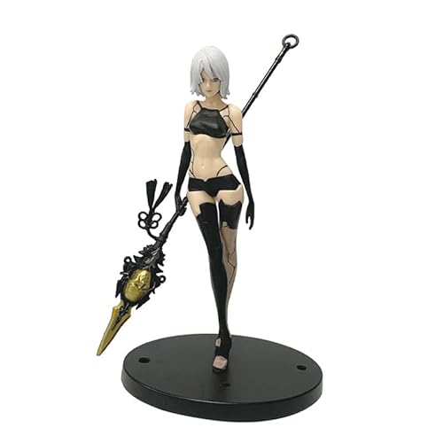 REOZIGN Yorha A2 Figur, Kampf Yorha A2, Actionfiguren, 18 cm, PVC, Cosplay, Modell, Sammlerstück, für Anime-Ventilatoren, Geschenk (a) von REOZIGN