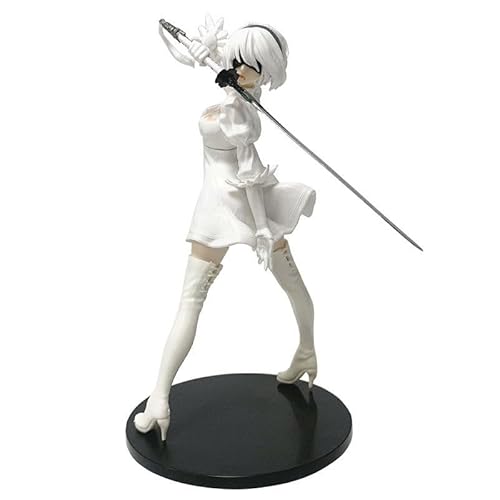 REOZIGN Yorha No.2B, No.9S, stehend, 18 cm, handgefertigt, Spielfigur, Sammlerdekoration, Geschenk für Anime-Fans (A2) von REOZIGN