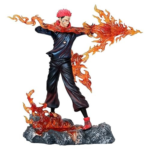 REOZIGN Yuji Itadori Figur, Fighting Yuji Itadori Action-Figuren, 29 cm, PVC, Sammlung von Statuen für Anime-Fans, Geschenke REOZIGN Yuji Itadori Figur, Fighting Yuji Itadori Action-Figuren, 29 cm, PVC, Sammlung von Statuen für Anime-Fans, Geschenke von REOZIGN