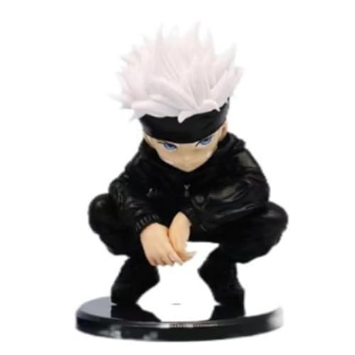 REOZIGN Yuji Itadori-Figur, Gojo Satoru, Q-Version, 12 cm, Anime-Charakter, Schreibtischdekoration, Geschenke (B2) von REOZIGN