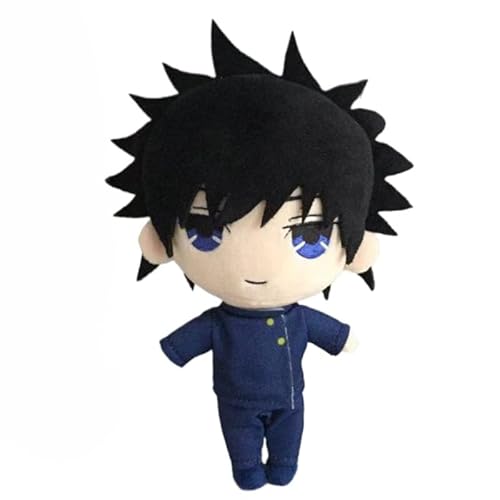 REOZIGN Yuji Itadori Plüschtier, Gojo Satoru, Megumi Fushiguro, Q-Version, 20 cm, aus PP-Baumwolle, Anime-Charakter, Schreibtischdekoration, Geschenk (c) von REOZIGN