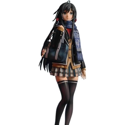 REOZIGN Yukino Figur, stehend, Yukinoshita Yukino Anime-Figuren, 24 cm, PVC, Cosplay, Bastelmodell für Anime-Ventilatoren, Geschenk von REOZIGN