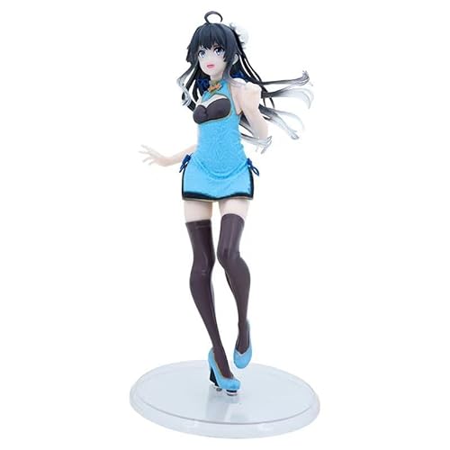 REOZIGN Yukinoshita Yukin Figur, stehende Cheongsam, bewegliche Figur Yukinoshita Yukin, 22 cm, PVC, handgefertigt, zum Sammeln, Kunsthandwerksgeschenk (a) von REOZIGN