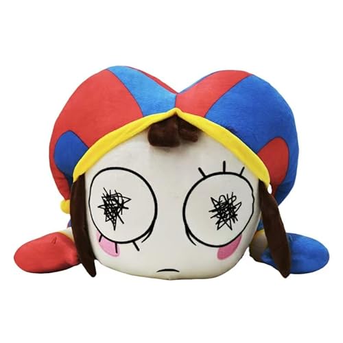 REOZIGN Zirkus-Plüschtier, Zirkusclown, kurze Plüschpuppe, 20 cm, Figurenstatue aus PP-Baumwolle für Anime-Fans, Geschenk (1) von REOZIGN
