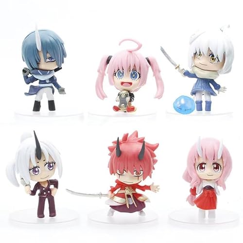 Rimuru, Veldora, Luminus, Shizue Izawa Figur, 6 Teile Q Aktionsversion stehend, 8 cm, Sammlung von Figuren in Handarbeit Rimuru, Veldora, Luminus, Shizue Izawa Figur, 6 Teile Q Aktionsversion stehend, 8 cm, Sammlung von Figuren in Handarbeit von REOZIGN
