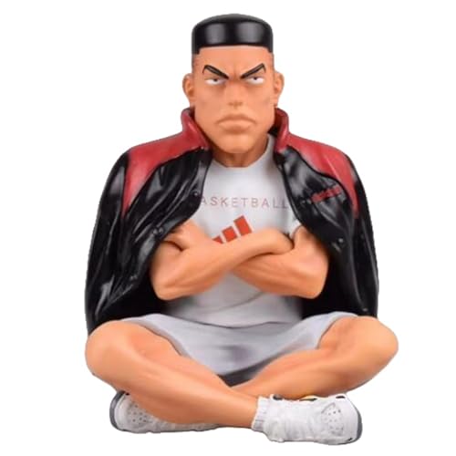 Rukawa Kaede Figur, Miyagi Ryota, Takenori Akagi, Mitsui Hisashi, Sakuragi Hanamichi, sitzende Figur Q-Version, 9 cm aus PVC, Kunsthandwerk (b) von REOZIGN