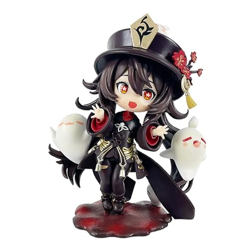 Yae Miko, Kamisato Ayaka, Ganyu, Hutao Figur, Q Version, Anime-Figuren, 15 cm, Spielfigur, handgefertigt, Statuen-Sammlung (d) von REOZIGN