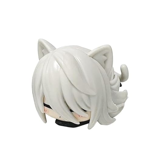 Yorha Figur 2B, Yorha A2, Q-Version, Liegende Anime-Figur, 4 cm, handgefertigt, aus PVC, Action-Modell, Dekoration, Geschenke (a) von REOZIGN