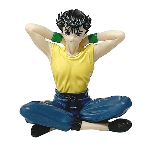Yusuke URAMESHI, HIEI, Kurama Figur, Teller Q Version Action Figuren 10 cm PVC Modell Cosplay Sammlerstück Geschenk Artisan (d) von REOZIGN