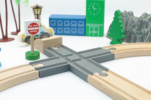 Kreuzung für Holzeisenbahn von RERA TOYS
