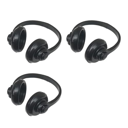 1/12 Scale Computer Room Accessory Headphones Construction Dollhouses Decoration Miniature Electronics For Dollhouses von RETUOLWAG