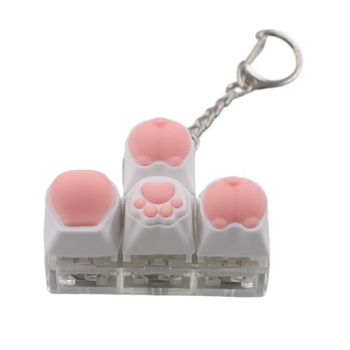 4 Button Switches Tester Stress Relief Toy Fun Gadget Mit LED Light Effects Keyboard KeyCap Tasten Testen Tolle Geschenk Für Spielbegeisterte 4 Button Switches Tester Stress Relief Toy Fun Gadget Mit LED Light Effects Keyboard KeyCap Tasten Testen Tolle Geschenk Für Spielbegeisterte von RETUOLWAG