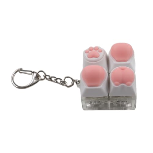 RETUOLWAG 4 Button Switches Tester Stress Relief Toy Fun Gadget Mit LED Light Effects Keyboard KeyCap Tasten Testen Tolle Geschenk Für Spielbegeisterte RETUOLWAG 4 Button Switches Tester Stress Relief Toy Fun Gadget Mit LED Light Effects Keyboard KeyCap Tasten Testen Tolle Geschenk Für Spielbegeisterte von RETUOLWAG