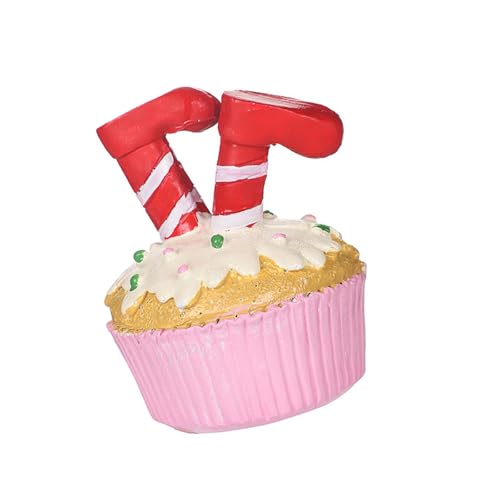 Bunte Harze Weihnachtsmann Schneemann in Tasse, Miniaturfigur für Weihnachten, Kuchendekoration, Dekoration für Heimversammlungen Bunte Harze Weihnachtsmann Schneemann in Tasse, Miniaturfigur für Weihnachten, Kuchendekoration, Dekoration für Heimversammlungen von RETUOLWAG