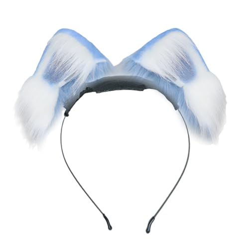 RETUOLWAG Abnehmbare Ohren Stirnband Plüsch Haarteile Kopfbedeckung Haarschmuck für Partys und Halloween Kostüm Cosplay Enthusiasten von RETUOLWAG