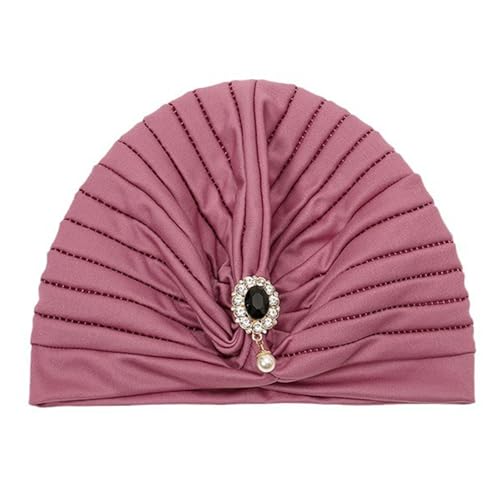 RETUOLWAG Bequemer Turban-Hut, modische ethnische Kopfbedeckung, Themenparty, Kopfschmuck für Festivals und Mottopartys von RETUOLWAG