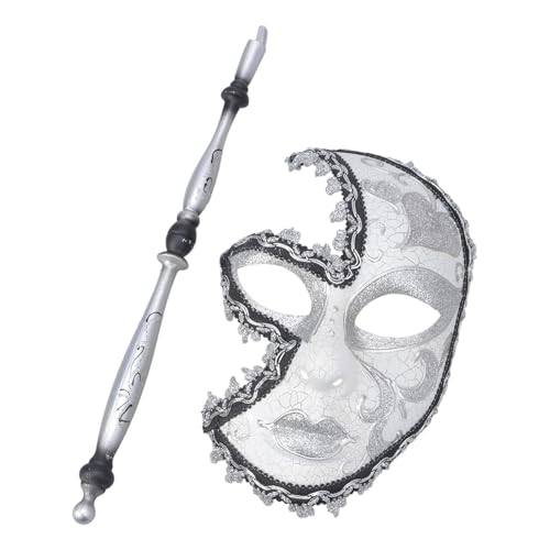 RETUOLWAG Carnivals Maske Masquerade Maske Halloween Kostüm Mit Holding Stick Party Mardi Gras Venezian RETUOLWAG Carnivals Maske Masquerade Maske Halloween Kostüm Mit Holding Stick Party Mardi Gras Venezian von RETUOLWAG