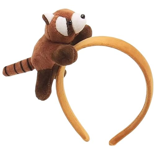RETUOLWAG Cartoon-Plüsch-Stirnband für Kinder, Rollenspiel-Kostüm, 3D-Haarband, Geburtstagsparty, Kopfschmuck, Gesichtswäsche, Haarband RETUOLWAG Cartoon-Plüsch-Stirnband für Kinder, Rollenspiel-Kostüm, 3D-Haarband, Geburtstagsparty, Kopfschmuck, Gesichtswäsche, Haarband von RETUOLWAG