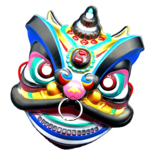 RETUOLWAG Chinesische Löwen Tanzkostüm Löwen Tanz für Damen Herren Cosplay Enthusiasten Halloween Party Dekoration RETUOLWAG Chinesische Löwen Tanzkostüm Löwen Tanz für Damen Herren Cosplay Enthusiasten Halloween Party Dekoration von RETUOLWAG