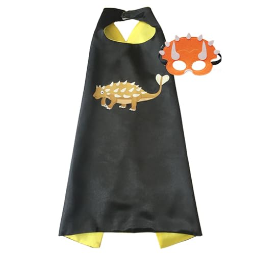 RETUOLWAG Dinosaurier-Umhang für Kinder, Drachenkostüm, Dinosaurier-Umhang mit Dino-Outfit für Maskeraden, Party RETUOLWAG Dinosaurier-Umhang für Kinder, Drachenkostüm, Dinosaurier-Umhang mit Dino-Outfit für Maskeraden, Party von RETUOLWAG