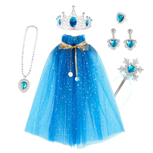 RETUOLWAG Feenprinzessin-Kostüm, Prinzessinnen-Party, Kostüm, Prinzessinnen-Umhang, Schmuck für Mädchen, Spielzeug, Geburtstagskostüme RETUOLWAG Feenprinzessin-Kostüm, Prinzessinnen-Party, Kostüm, Prinzessinnen-Umhang, Schmuck für Mädchen, Spielzeug, Geburtstagskostüme von RETUOLWAG