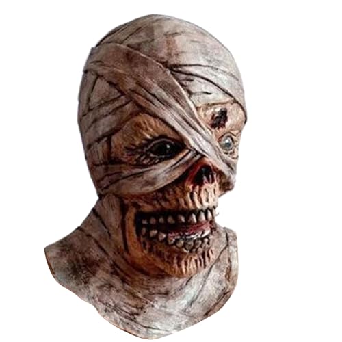 RETUOLWAG Gruseliges Gesicht gruseliges Gesicht Vollkopf Halloween Horror Gesicht gruselige Monster Gesicht RETUOLWAG Gruseliges Gesicht gruseliges Gesicht Vollkopf Halloween Horror Gesicht gruselige Monster Gesicht von RETUOLWAG