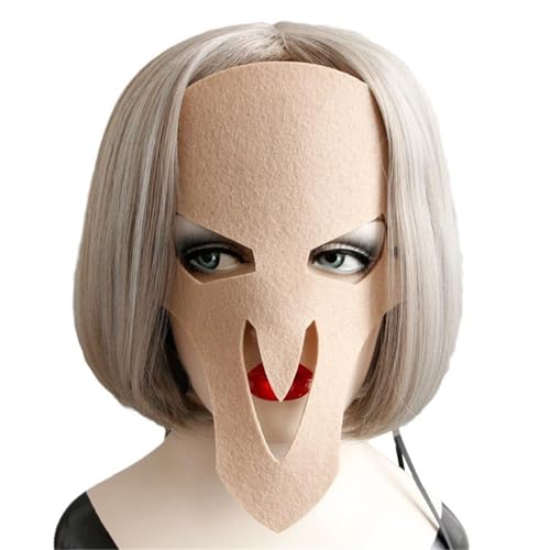 RETUOLWAG Halloween Cosplay Gesicht Kostüm Maskeraden Gesicht für Halloween Festival Party Cosplay von RETUOLWAG