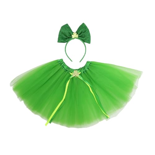 RETUOLWAG Irish Day Haarschmuck, Röcke, Patrick's Day, Kostüm-Set, Hut, irisches Stirnband, irisches Partyzubehör, Verkleidungsrequisiten RETUOLWAG Irish Day Haarschmuck, Röcke, Patrick's Day, Kostüm-Set, Hut, irisches Stirnband, irisches Partyzubehör, Verkleidungsrequisiten von RETUOLWAG