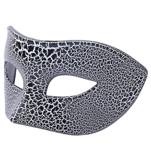 RETUOLWAG Maskerade Gesicht für Damen Herren Halloween Maskerade Cosplay Halloween Augenmaske Kostüm Dekoration Halbgesicht von RETUOLWAG