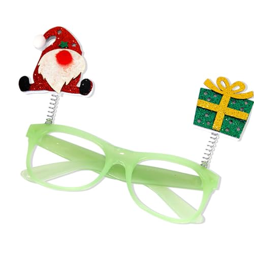 RETUOLWAG Neujahrsbrille, Karneval, Weihnachtsbrille, Foto-Requisiten, glitzernde Dekorationen, Neujahr, Teenager, Erwachsene, Weihnachtsbrille für Kinder RETUOLWAG Neujahrsbrille, Karneval, Weihnachtsbrille, Foto-Requisiten, glitzernde Dekorationen, Neujahr, Teenager, Erwachsene, Weihnachtsbrille für Kinder von RETUOLWAG