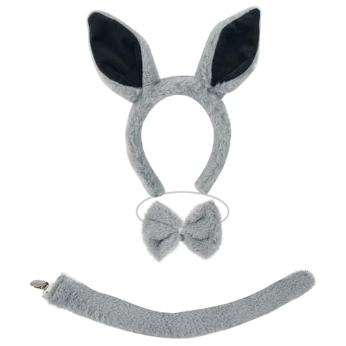 RETUOLWAG Plüschtier Ohren Haarbänder Cosplay Haarband Kostüm Tiere Kopfschmuck Schleifen Krawatte Kopfbedeckung für Geburtstag Mottopartys RETUOLWAG Plüschtier Ohren Haarbänder Cosplay Haarband Kostüm Tiere Kopfschmuck Schleifen Krawatte Kopfbedeckung für Geburtstag Mottopartys von RETUOLWAG