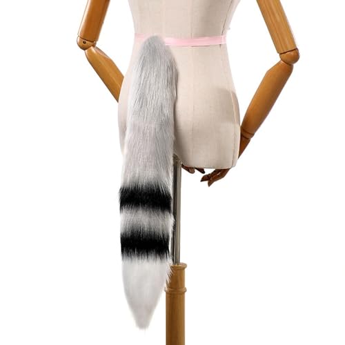 RETUOLWAG Uni-Füchs-Kostüm, Katzenschwanz, Animes, Cosplays, Requisiten, Halloween, Weihnachten, Party, Kostüm, lange Füchse, Schwanz, Spielzeug für Erwachsene und Kinder RETUOLWAG Uni-Füchs-Kostüm, Katzenschwanz, Animes, Cosplays, Requisiten, Halloween, Weihnachten, Party, Kostüm, lange Füchse, Schwanz, Spielzeug für Erwachsene und Kinder von RETUOLWAG