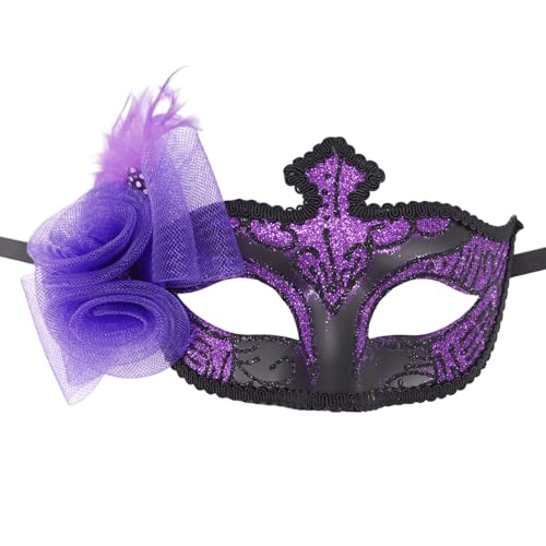RETUOLWAG Venezianer Maske Halbgesicht Maske Halloween Masquerade Party Mardi Gras Gefiedert Für Karnivale Mardi Gras Masquerade Halbgesicht Halloween Feather RETUOLWAG Venezianer Maske Halbgesicht Maske Halloween Masquerade Party Mardi Gras Gefiedert Für Karnivale Mardi Gras Masquerade Halbgesicht Halloween Feather von RETUOLWAG