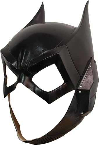 REVYV Bat Kathy Kane Latex-Maske für Damen, Verkleidung, Halloween, Cosplay, Kostümzubehör von REVYV