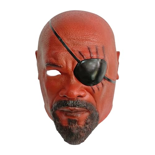 REVYV Militär Agent Latex Maske Das ideale Halloween Kostüm und Cosplay Zubehör für Erwachsene Fans von REVYV