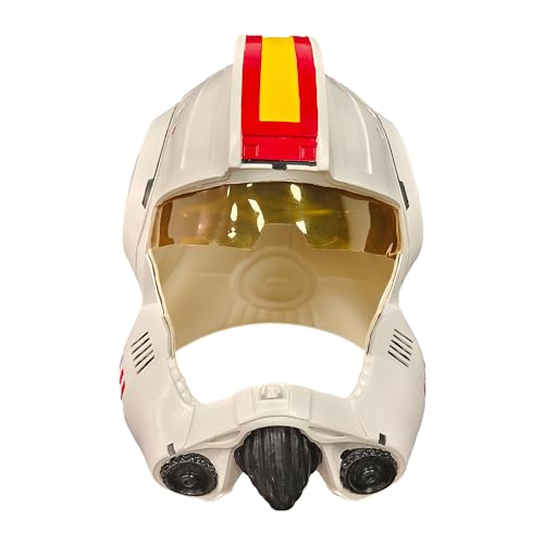 REVYV SW Clone Pilot ARC-170 Latex Maske Alien Wars Maskerade Helm Deluxe Cosplay Mottoparty Halloween Verkleidungs Zubehör von REVYV