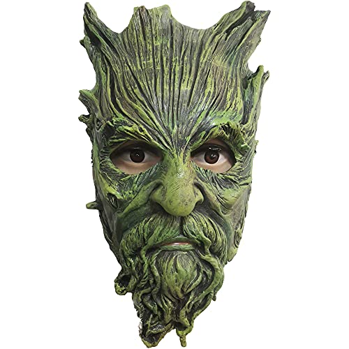 REVYV The Green Kinght Latexmaske Kostüme und Rollenspiele Cosplay Halloween (Grün) von REVYV