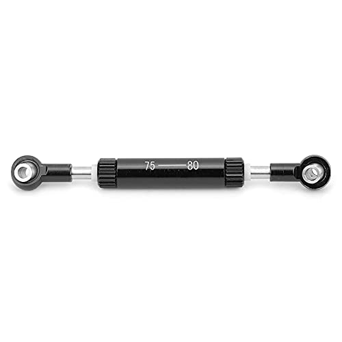 Adjustable Servos Pull Rod for SCX10 D90 1/10 RC Car | CNC Aluminum Steering Lever Accessory | Replacement for Broken Parts/Stability Upgrade | 5 Size Options 75-100mm (75-80mm) von REXVTNS