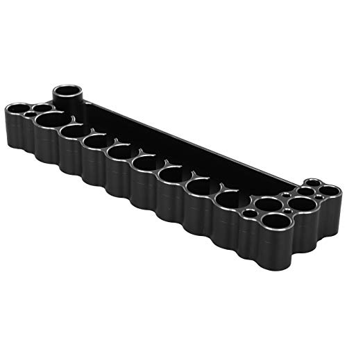 Aluminum Alloy RC Car Tool Rack Stand | CNC Machined for Screwdrivers/Pliers/Scissors | Sturdy Storage Bracket for Model Car Maintenance | Black von REXVTNS